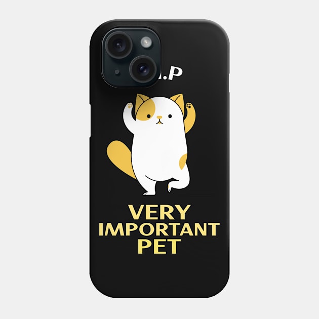 Cat Yoga VIP very important pet Phone Case by Kataclysma