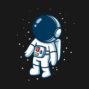 Astronaut Floating In Space T-Shirt