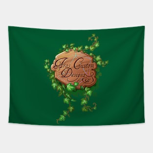 Aras Custom Designs Logo - Druid Version Tapestry