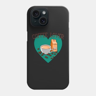 Coffee and Caffeine Lover Phone Case