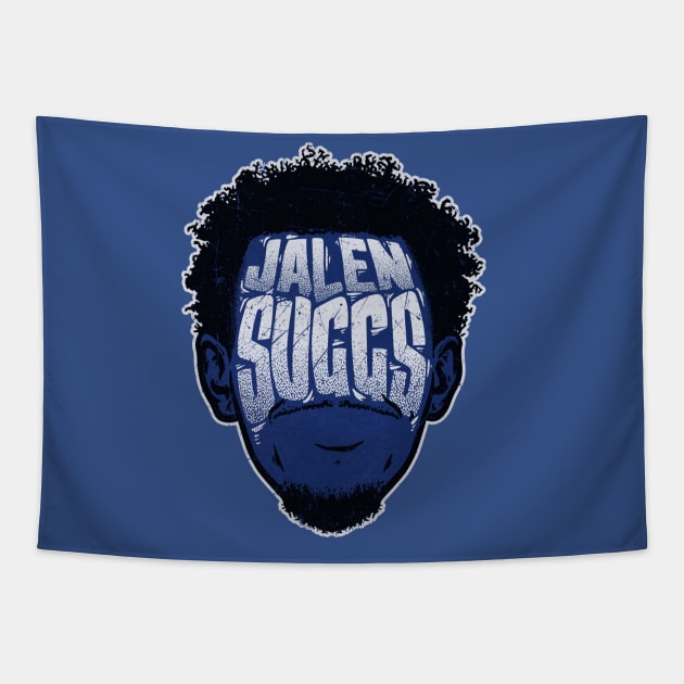 Jalen Suggs Player Silhouette Tapestry by danlintonpro