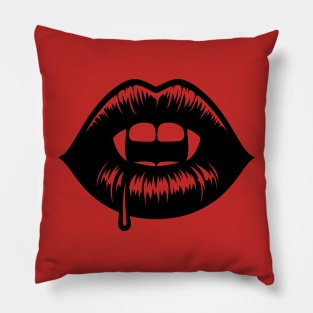 Vampire Lips Pillow