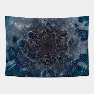 The vortex of time Tapestry