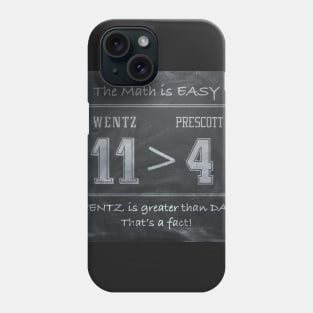 Wentz Is Greater Than Dak Phone Case