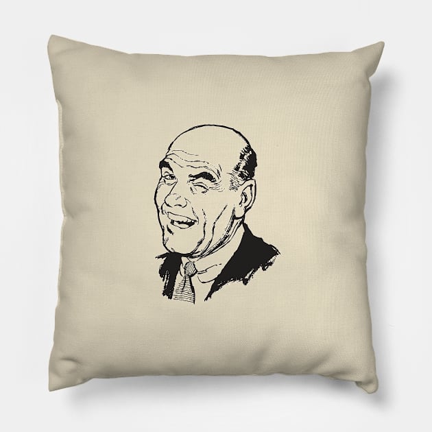 Wink! Pillow by FigAlert