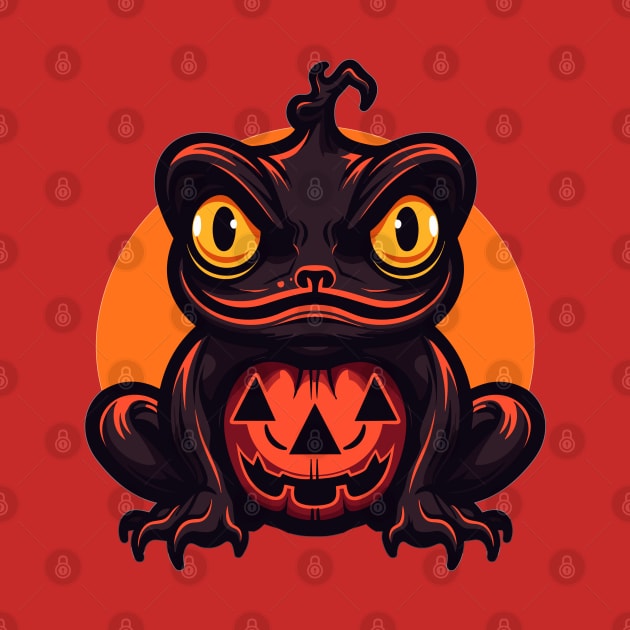 Halloween Frog by aphian