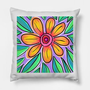 Flower Power Pillow