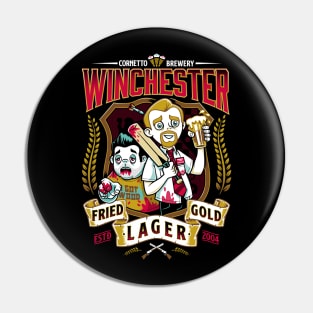 Fried Gold Lager Pin