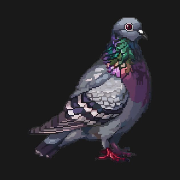 16-Bit Pigeon by Animal Sphere