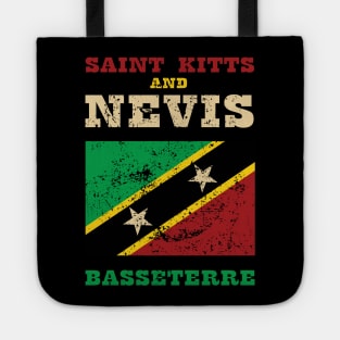 Flag of Saint Kitts and Nevis Tote