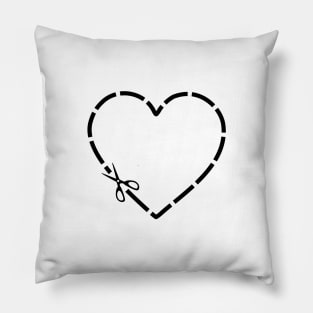 Cut My Heart Out Pillow