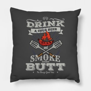 bbq and beer Pillow