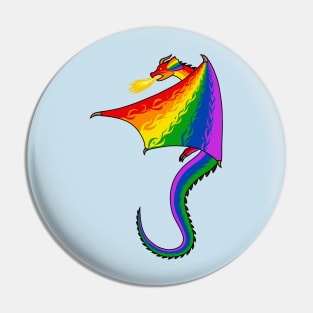 Fly With Pride, Dragon Series - LGBTQ Pin