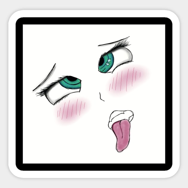 ahegao eyes | Sticker