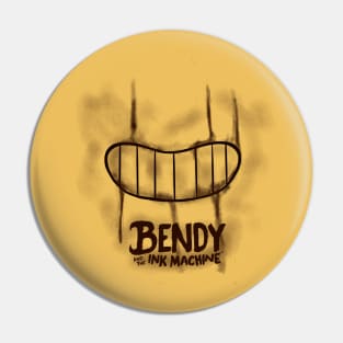 Bendy tainted smile Pin