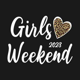 Girls Trip 2023 Cute Girls Weekend T-Shirt