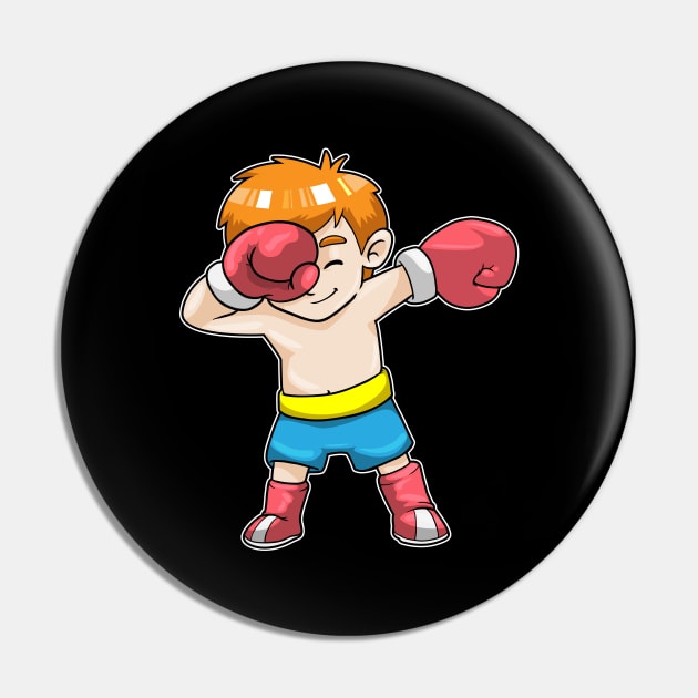 Boxer at Hip Hop Dance Dab Pin by Markus Schnabel