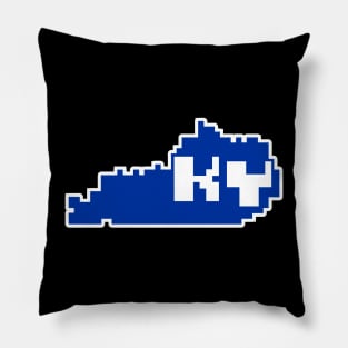 Kentucky 8-bit Pixels Pillow