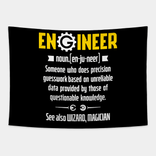 Engineer a noun definition science christmas birthday Tapestry