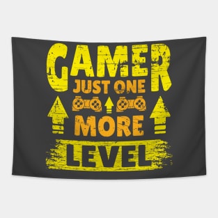 Gamer Just One More Level Tapestry