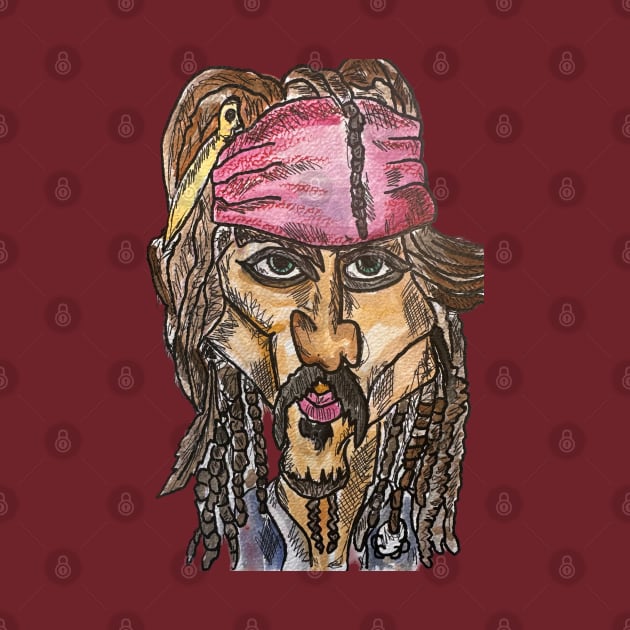 Jack Sparrow by 78CustomPaintINK