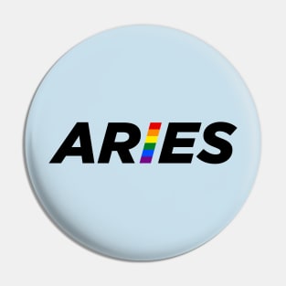 LGBTQ Aries Pin