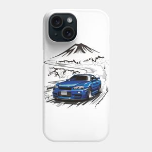 Nissan Skyline R34 Phone Case