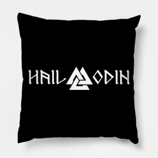 Hail Odin - Valknut Pillow