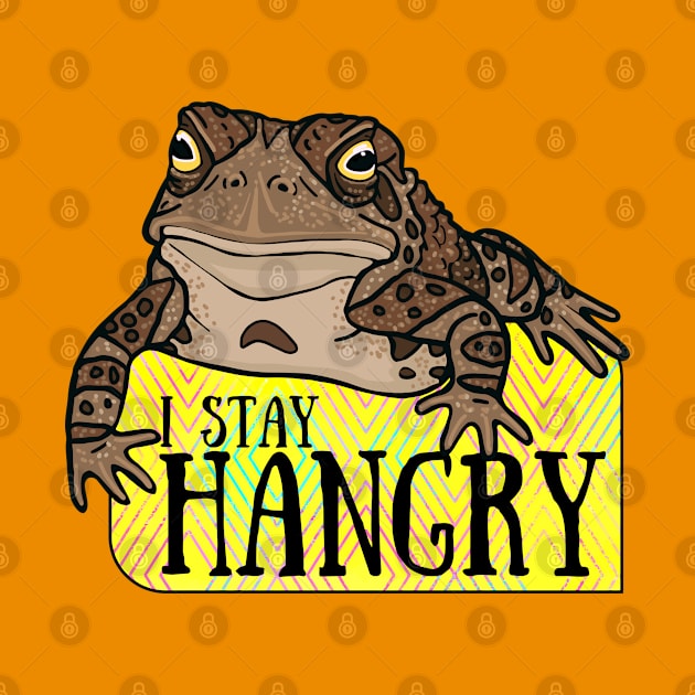 Stay Hangry Toad by Nat Rodgers 