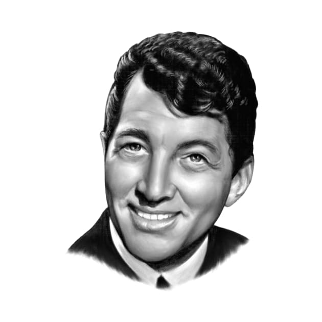 The portrait of Dean Martin by JoanTatley