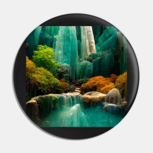 paradise waterfall Pin