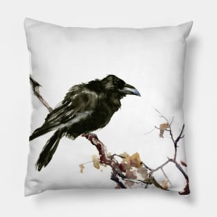 Raven Pillow