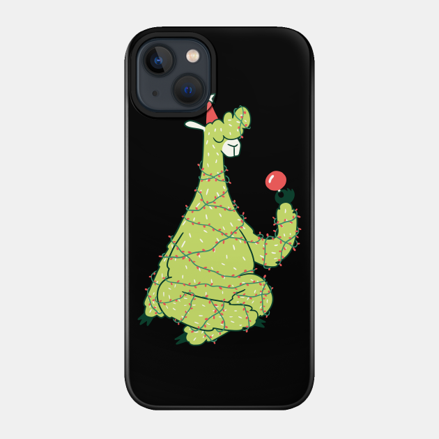 Christmas Lama - Lama - Phone Case