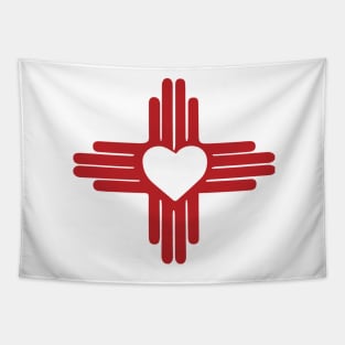 Zia Sun Symbol - flag of New Mexico Tapestry