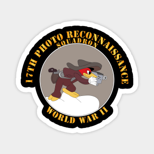 17th Photo Reconnaissance Squadron - WWII Magnet