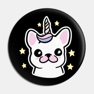 French Bulldog Unicorn Dog Owner Frenchie Dog Father Mom Dad Pin