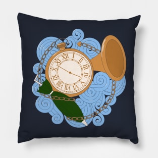 Late Trumpet Pillow