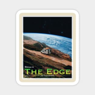 POSTCARD: THE EDGE. Magnet