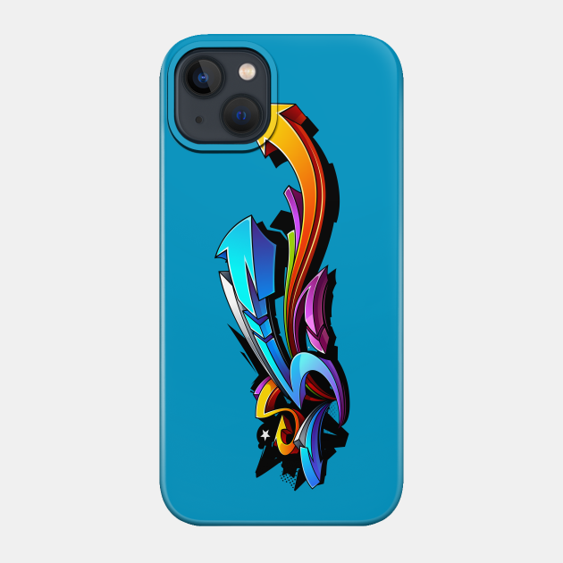 Hip-Hop Street Art Graffiti Arrows - Streetwear - Phone Case