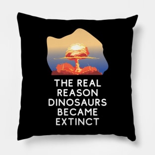 Why dinosaurs went extinct. Pillow