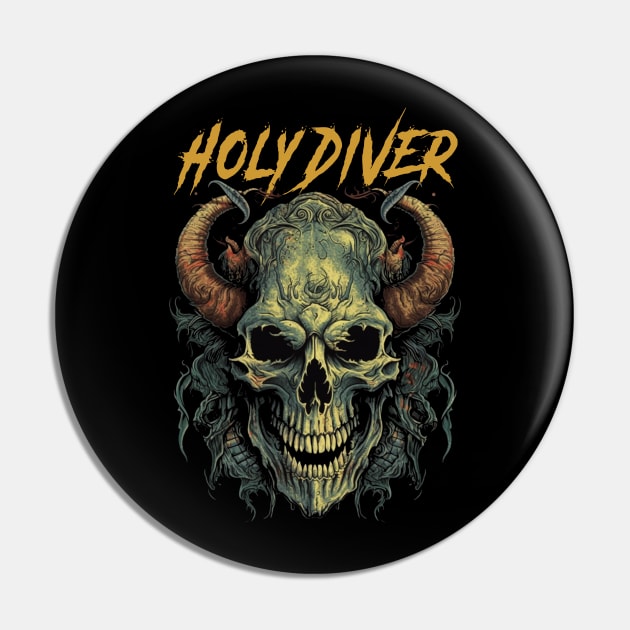 HOLY DIVER VTG Pin by a.rialrizal