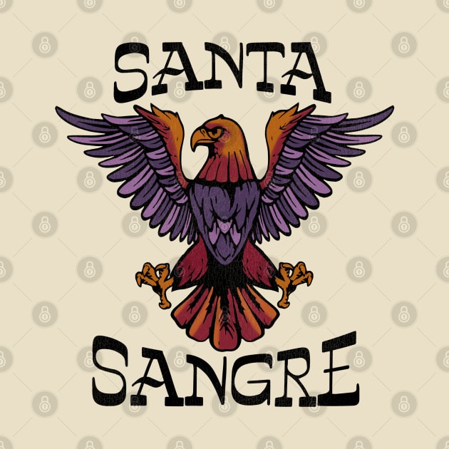 Santa Sangre Fenix Chest Tattoo by darklordpug