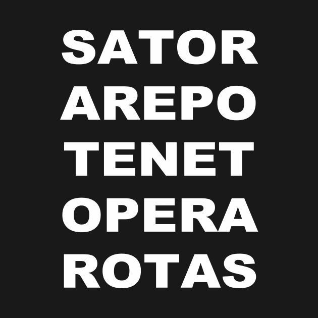 SATOR Square Palindrome by RockettGraph1cs