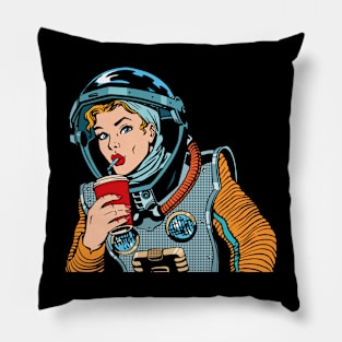 Astronaut girl Pillow