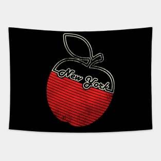 The Big Apple Retro 80s Style Tourist Souvenir Tapestry