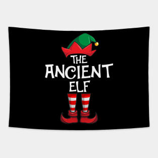 Ancient Elf Matching Family Christmas Tapestry