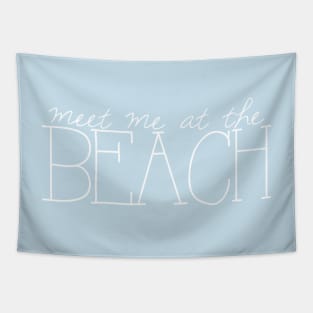 Meet Me at the Beach Tapestry