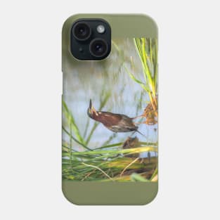 Green Heron Standing Tall Phone Case