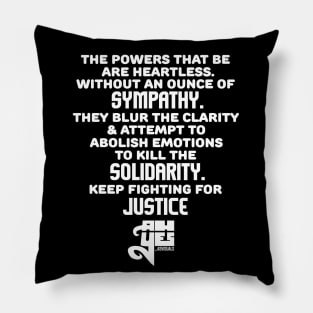 Solidarity (Donating All Proceeds) Pillow