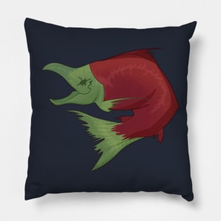 Zombie Salmon Pillow